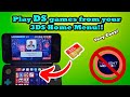 Play downloaded ds games directly on 3ds menu without twilight