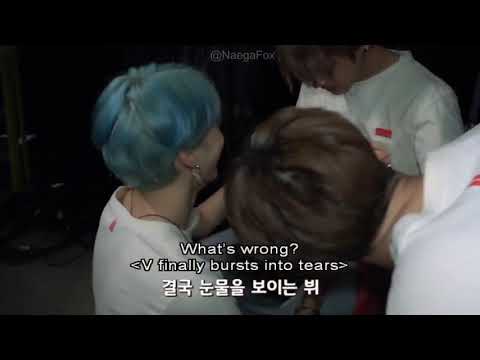 TAEHYUNG CRIED BECAUSE HE COULDN’T SING AND THIS IS WHAT HAPPENED (VminKook) -BTS EUROPE TOUR DVD