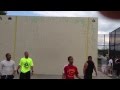Manny and coach 2014 beast mode handball tournament toca's