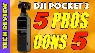 DJI Pocket 2 - 5 PROS and 5 CONS - YouTube