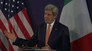 Secretary Kerry Gives Opening Remarks after Libya Ministerial Meeting in Vienna