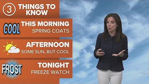 Cleveland weather: Spring sunshine but cool; freeze watches for some areas Saturday night - DayDayNews