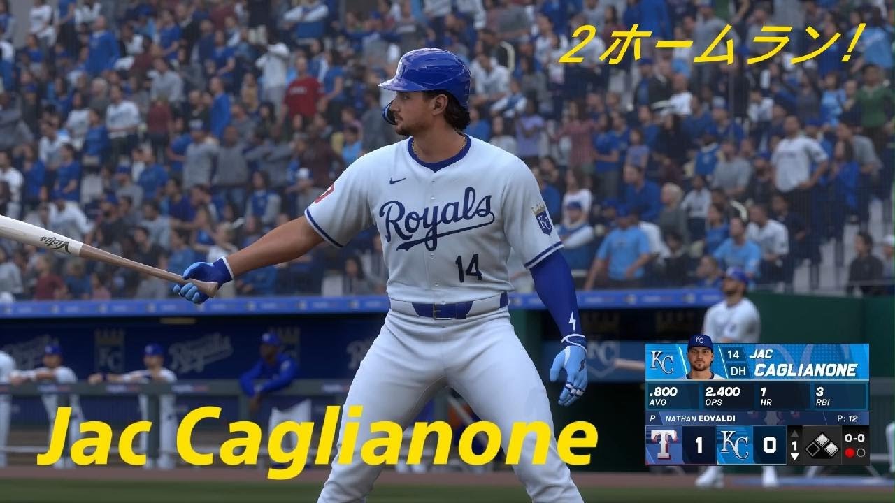 Jac Caglianone ジャック・カグリオーン MLB The Show 26 - YouTube