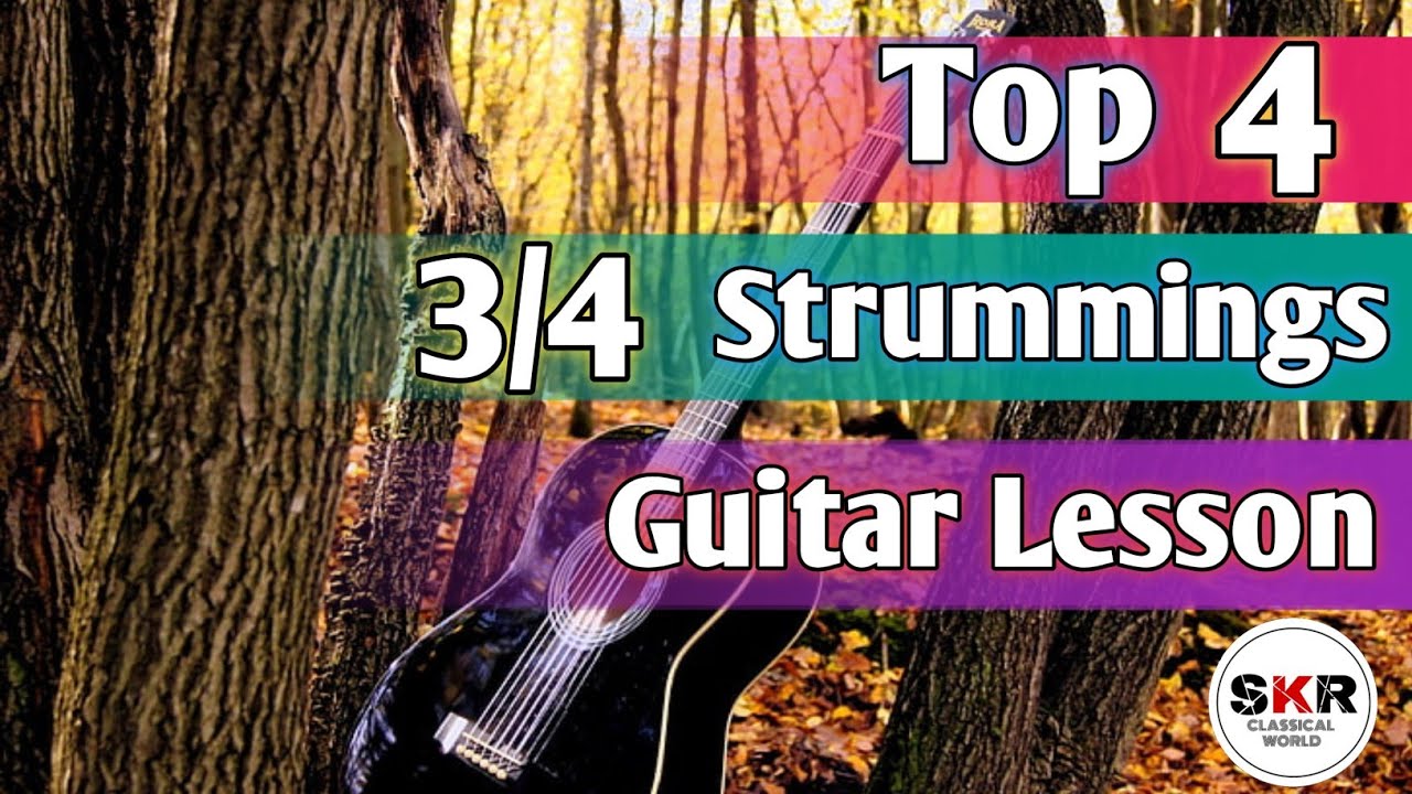 Top 4 Guitar Strumming Patterns For Begginers | Easy Guitar Strumming ...