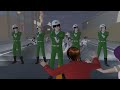 The walking dead virus zombie part 2  short film sakura school simulator