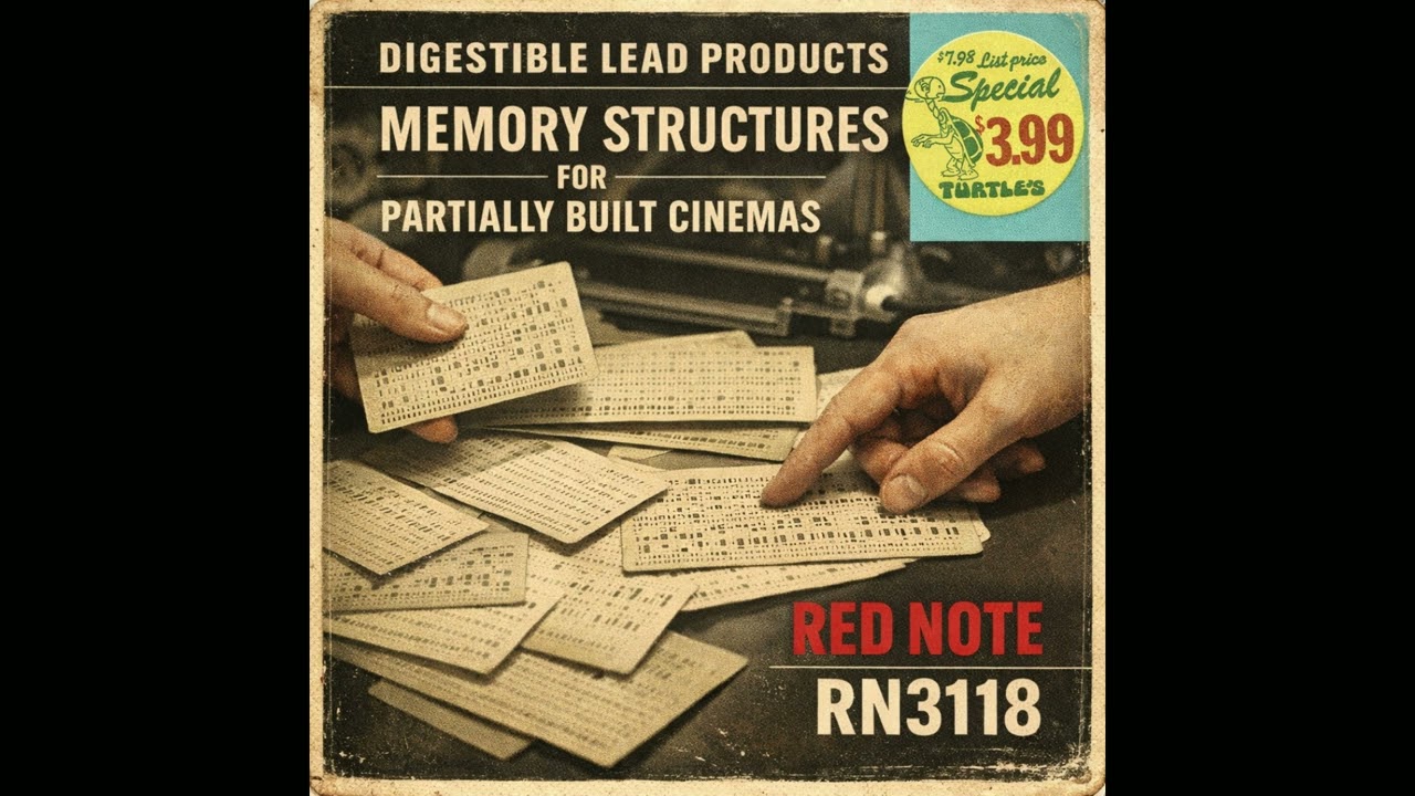 Memory Structures for Partially Built Cinemas – Red Note Jazz