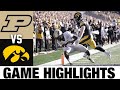 Purdue vs #2 Iowa | Week 7 | 2021 College Football