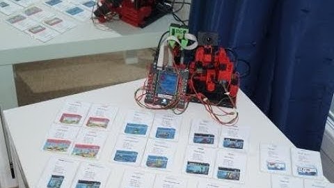 fischertechnik Quartett von fitt - gefilmt von Roboter!!!!