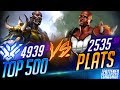 Brandito vs Plats! Can 3 TOP 500s Beat 6 PLATS??