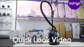 BOSCH Series 4 ProEco BGL38BA3GB Cylinder Bagged Vacuum Cleaner - Quick Look