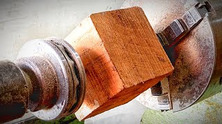 Woodworking DIY Easy Project : Crazy Woodturning Ideas: Creative Wood Craft.