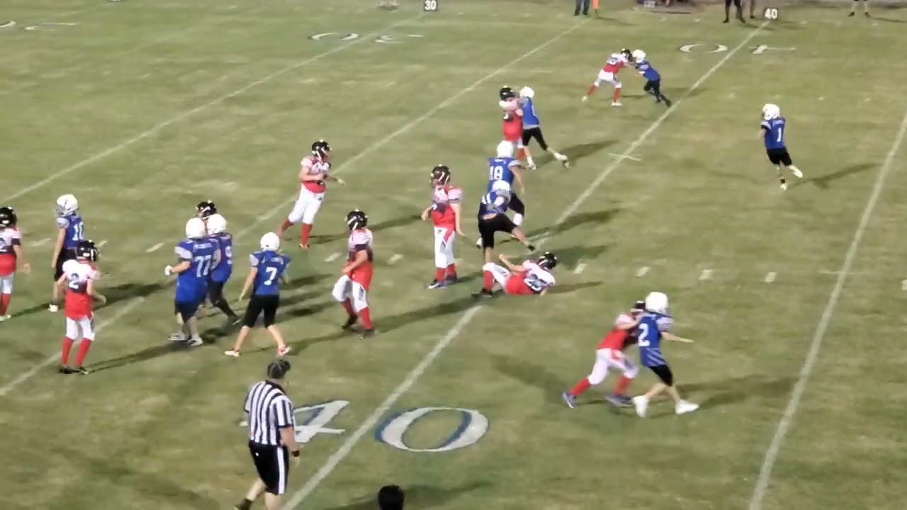 harrington slots Tharptown Vs Vina 9-7-24 Peewee Youth Football Homecoming