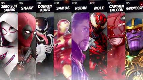 Smash Mods Ultimate:  8 Player Marvel Battle