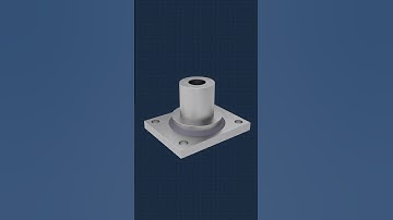 Support cbp–05092025–018🏔️ CAD assembly in Autodesk Inventor #3d #cad #assembly