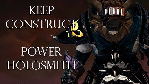 Keep Construct CM - Power Holosmith - PUG Guild Wars 2 Raids