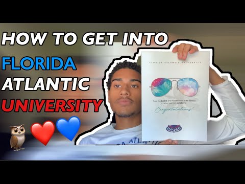 HOW I GOT INTO FAU / WHY IM GOING