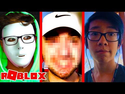 Reacting To Roblox Youtubers Doing Their Face Reveals - 10 roblox youtubers killed by hackers tofuu flamingo poke