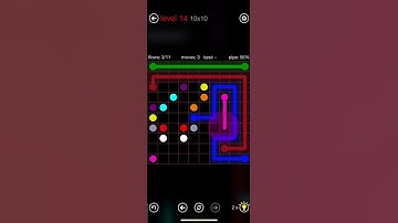 Flow Free - Manias - 10x10 Mania - Level 14