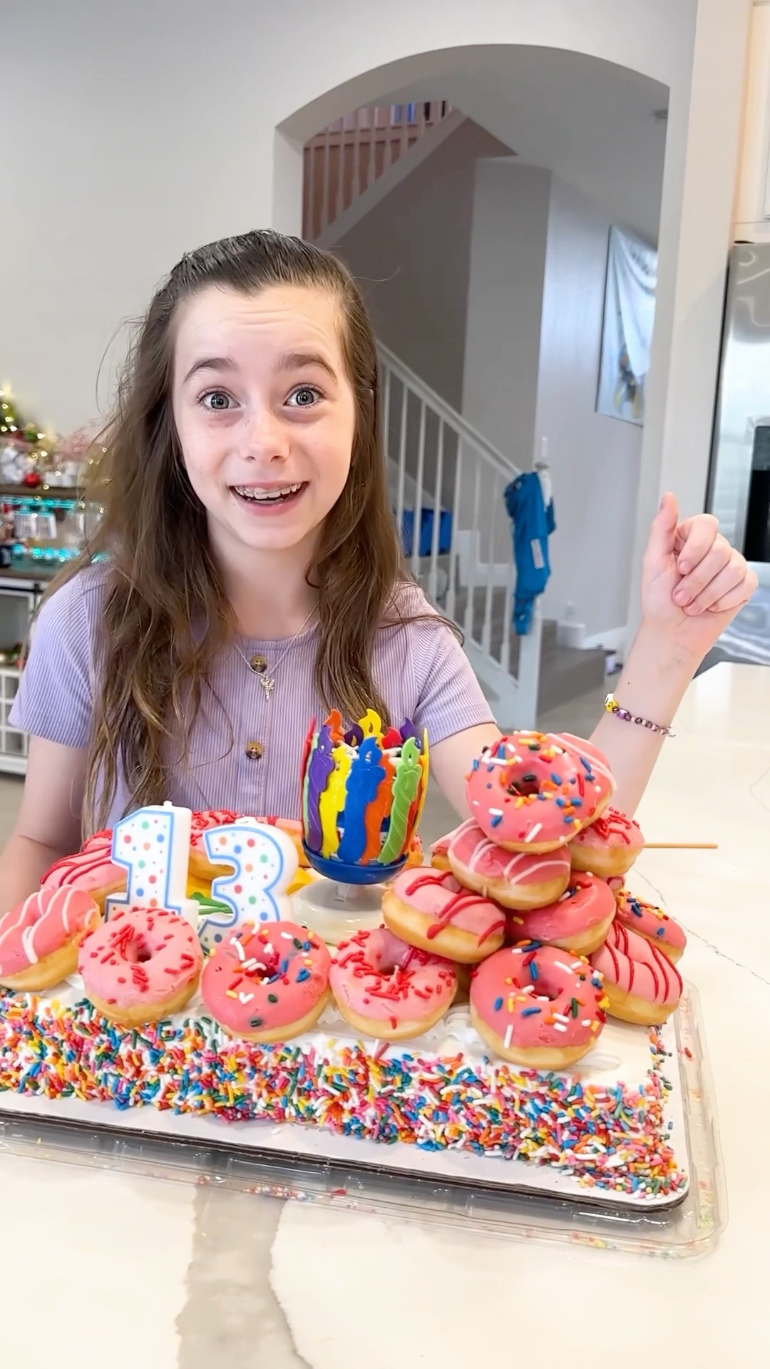 Kid Friendly Donut Cake!?