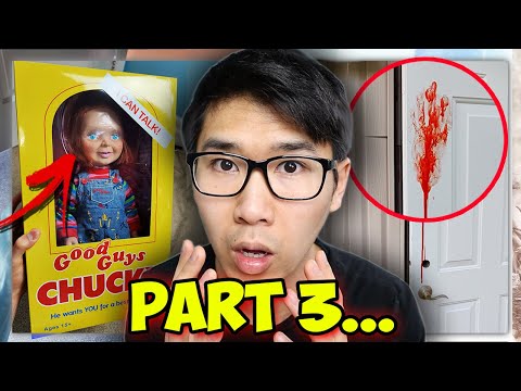 I FOUND A HAUNTED CHUCKY DOLL..!? PT 3 (CHECK COMMENTS FOR FULL STORY)  #shorts