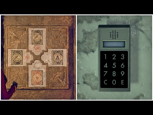 Resident Evil 4 Separate Ways: Collection Room lock puzzle solution