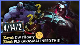 THE ABSOLUTE BEST KAYN GAME OF THE SEASON! (Unranked to Challenger Blue Only)