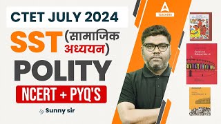 CTET Polity Marathon 2024 | CTET SST Paper 2 By Sunny Sir | CTET Polity PYQs By Sunny Sir