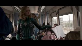 Captain Marvel 2019 Stan Lee Cameo Scene Captain Marvel Uhd 4K Fierceclash