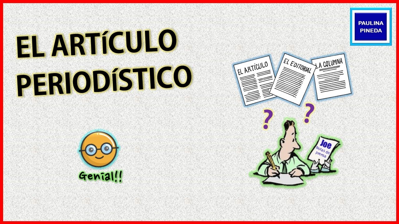 Características del artículo periodístico - UDOE