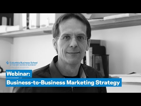 Business-to-Business Marketing Strategy