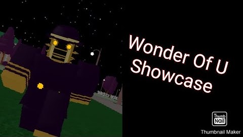 Wonder Of U Showcase Finally! Project JoJo