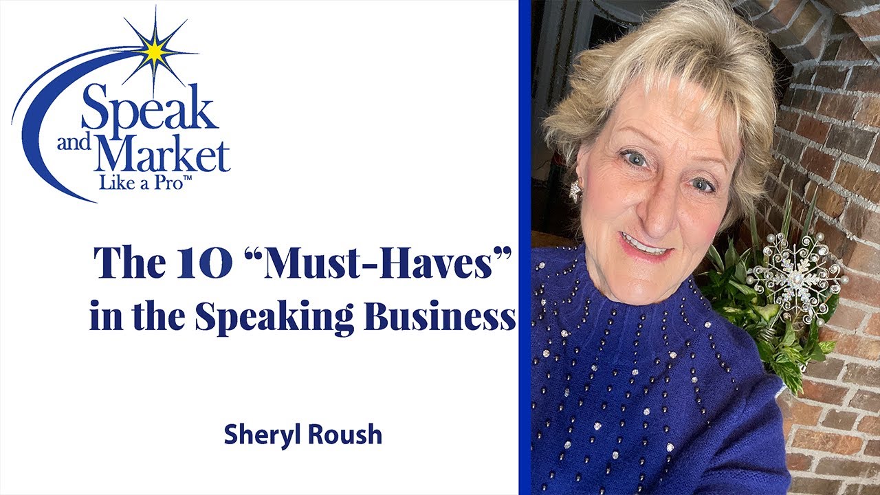 The Speaking Business: Speaker One-Sheet Layouts