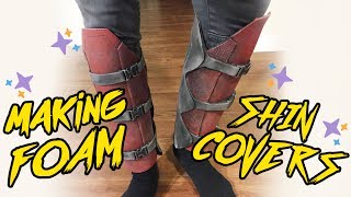 Making Greaves / Boot Covers out of Foam [Star-Lord Cosplay from Guardians of the Galaxy]