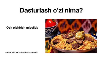 Aslida dasturlash nima va u qay tarzda ishlaydi? #dasturlash #programming #algoritm