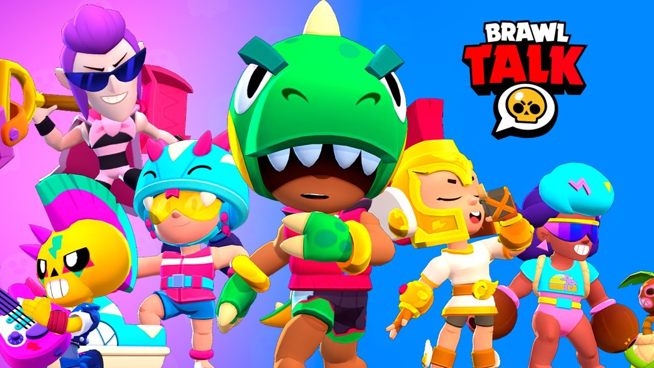 TESTEI TODAS AS NOVAS SKINS DA ATUALIZAÇÃO DO BRAWL STARS 