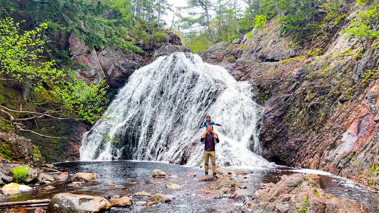 Hiking to Welsford Falls New Brunswick YouTube