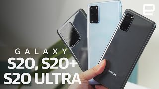 Samsung Galaxy S20, S20+ and S20 Ultra hands-on
