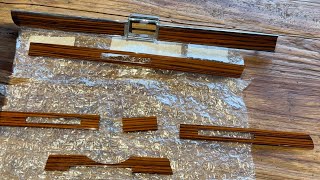 Mercedes dash wood trims  how to fit & where to buy