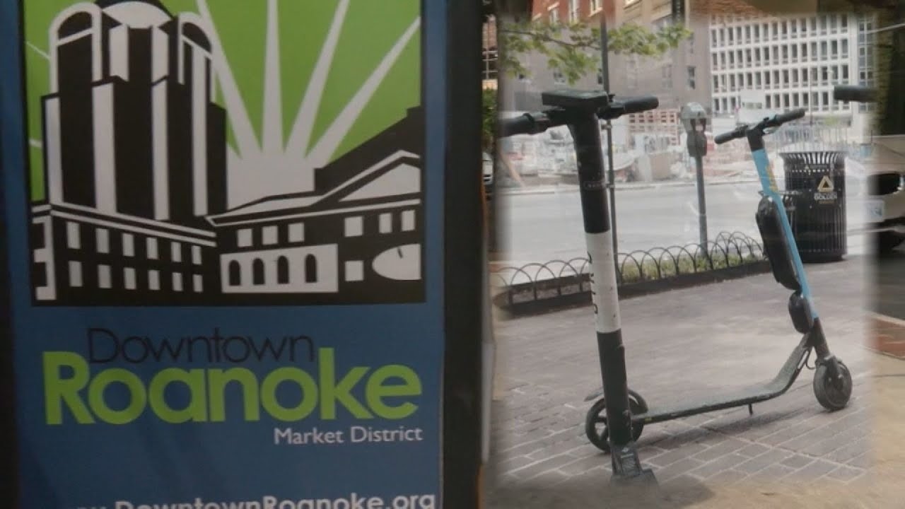 Roanoke City electric scooters YouTube