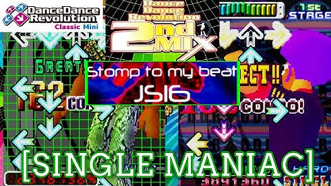 【DDR 2nd】 STOMP TO MY BEAT / JS-16 [SINGLE MANIAC] [Classic Mini]