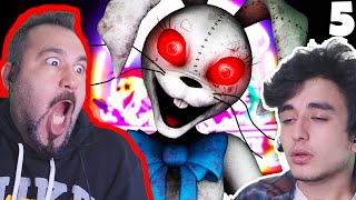 2 kişi KORKUYORUZ ANNE! KORKUDAN UYUDU MU? | (Five Nights at Freddy's: Security Breach) BÖLÜM #5