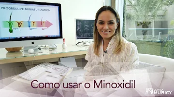 Como usar o minoxidil na barba?