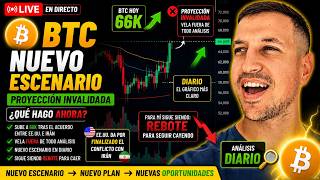 🔴BITCOIN SUBIENDO a 66K | Para MÍ Sigue Siendo un REBOTE en DIARIO! ANALISIS BTC, ETH, SOL y CRIPTOS