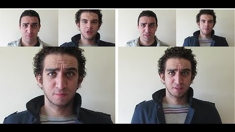 Video Face Replacement Using a Modified Poisson Blending Technique