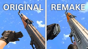 CS2 - Original vs Reanimated Weapons Comparison - 2025 Remake Showcase