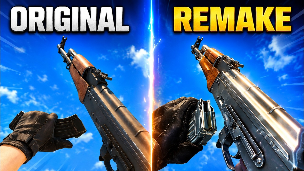 CS2 - Original vs Reanimated Weapons Comparison - 2025 Remake Showcase ...
