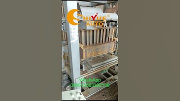 QTJ4 26 cement hollow block paving brick machine hollow block making machine