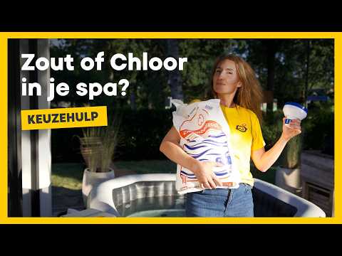 Zout of chloor in je spa?