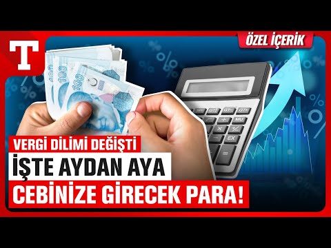 Vergi Dilimleri Düzenlendi! İşte Gelir Vergisinin Maaşınıza Etkisi – Türkiye Gazetesi