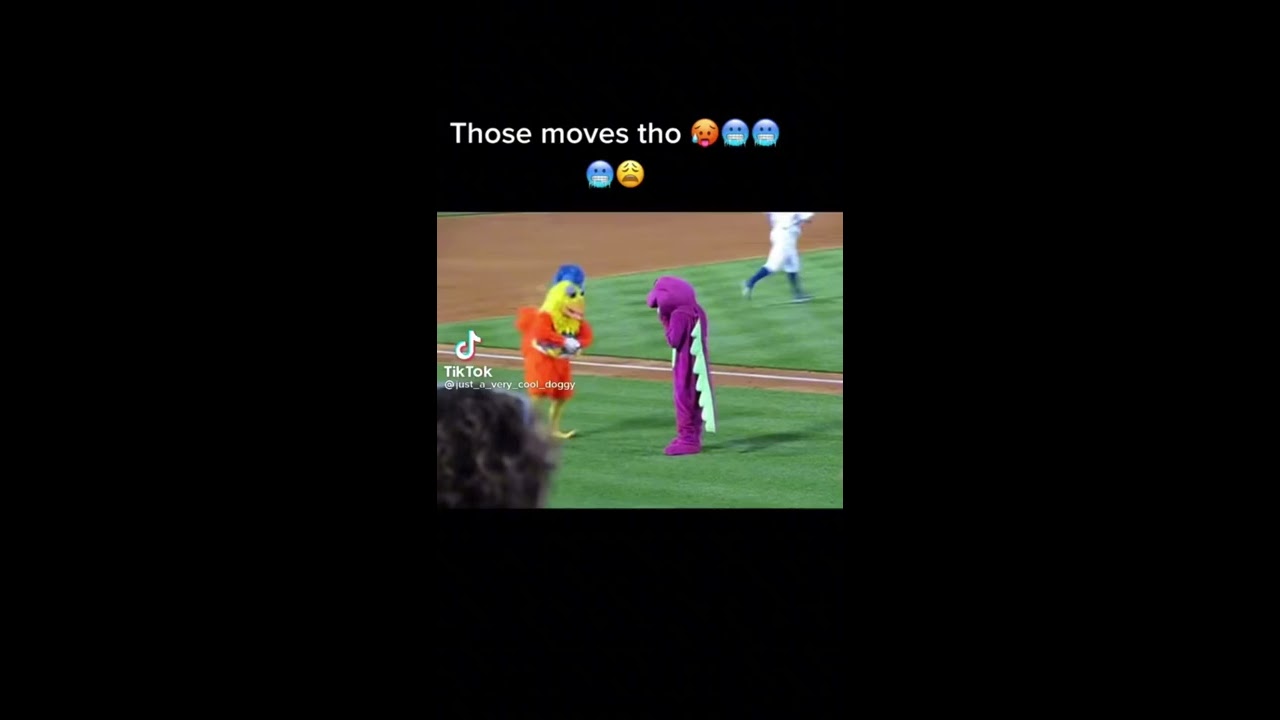 Barney DESTROYED Chicken In Dance Battle Shorts